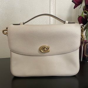 Chalk and Gold Coach Cassie Crossbody